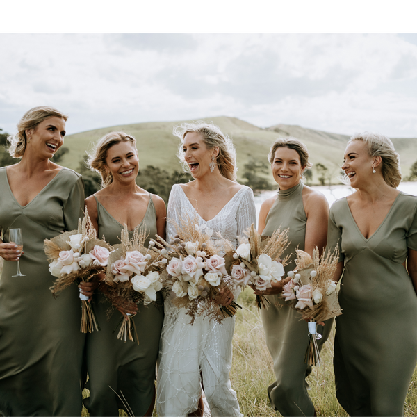 BRIDESMAIDS SAMPLE DRESSES – Blak